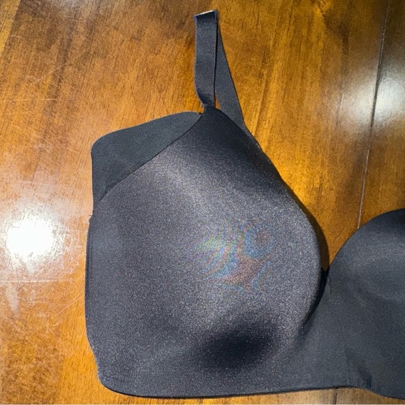 Wacoal Ultimate Side Smoother Wire Free Black Contour Bra 852281 Size 36DD - Picture 4 of 7